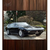 Металлическая табличка Maserati Ghibli Coupe 404